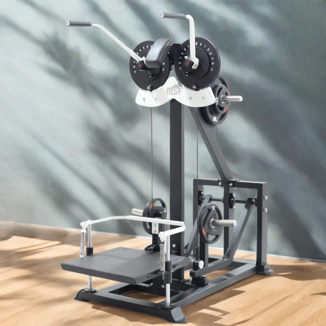 Standing Side Lateral / Side Shoulder Multi Flight Machine 2in1 (Flex) Plate Loaded - Image 4
